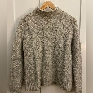 Madewell Observatory Cable Knit Sweater